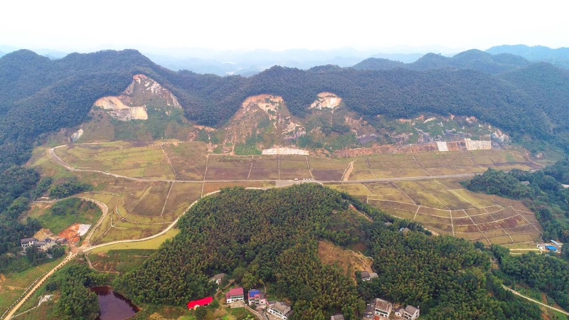 益陽市赫山區宏安石煤尾礦生態治理工程